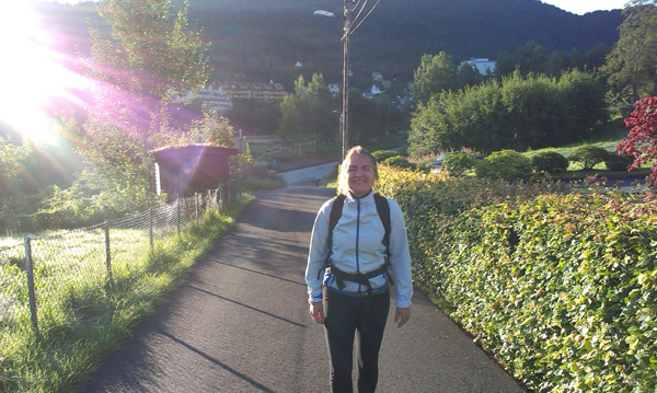 walking in Bergen