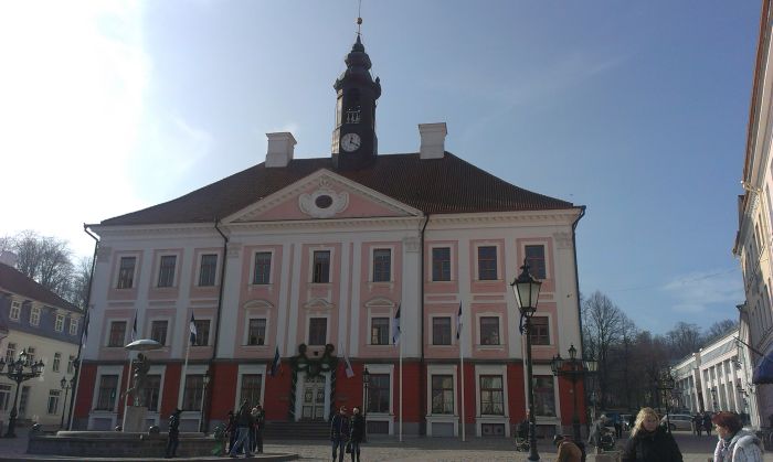 Tartu Town Hall building 