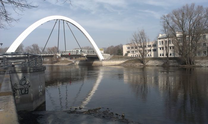 There are many bridges in Tartu