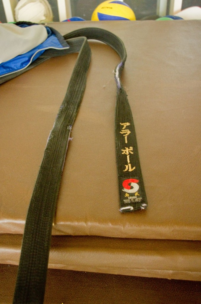 The belt of the sensei. Can I reach that level one day?